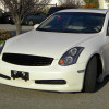 2003-2007 Infiniti G35 Coupe Black ABS OE Style Grille