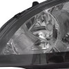 2004-2005 Honda Civic Crystal Headlights (Matte Black Housing/Clear Lens)