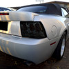 1999-2004 Ford Mustang Tail Lights (Chrome Housing/Smoked Lens)