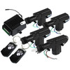 Universal Remote Keyless Power Door Lock/Unlock Entry Kit w/ 2-Function Remote Controls