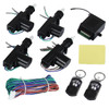 Universal Remote Keyless Power Door Lock/Unlock Entry Kit w/ 2-Function Remote Controls