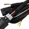Universal 16 Gauge Off Road LED Work Lights Wiring Harness Kit w/ Dual Relay, Fuse, & On/Off Switch