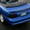 1994-1998 Ford Mustang Tail Lights (Chrome Housing/Smoke Lens)