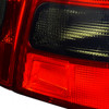 1992-1995 Honda Civic 3DR Hatchback Tail Lights (Chrome Housing/Red Smoke Lens)