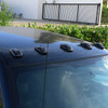 Universal 5PC Set Roof Cab Amber LED Lights (Black Housing/Smoked Lens)