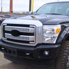 2011-2016 Ford F-250/F-350/F-450/F-550 SuperDuty Platinum Style Chrome ABS Grille Overlay