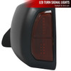 2007-2021 Toyota Tundra/ 2008-2017 Sequoia Power Heated Manual Extendable Towing Mirrors w/ Amber Lens LED Turn Signal Lights