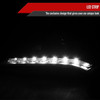 2010-2012 Hyundai Genesis Coupe Projector Headlights w/ SMD LED Light Strip (Matte Black Housing/Clear Lens)