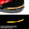 2013-2017 Honda Accord Power Heated/Defrost 7-Pin Glossy Black Side Mirror w/ LED Turn Signal Light - Driver Side Only