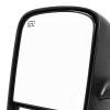 1988-2002 Chevrolet C/K C3500/Tahoe GMC Yukon/Suburban Power Adjustable & Manual Extendable Towing Mirrors w/ LED Amber Lens Turn Signal Lights