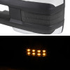 2002-2007 Chevrolet Silverado/Suburban/Tahoe/Avalanche GMC Sierra/Yukon/Yukon XL Power Heated Chrome Towing Mirrors w/ Smoked Lens LED Turn Signal & Clearance Lights