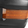 1999-2002 Chevrolet Silverado/Tahoe/Suburban/Avalanche GMC Sierra/Yukon/Yukon XL Power Heated Manual Extendable Towing Mirrors w/ Amber Lens LED Turn Signal & Clearance Lights