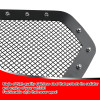 2016-2018 Toyota Tacoma Rivet Style Black Stainless Steel Mesh Grille Insert