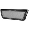 2004-2008 Ford F-150/Lincoln Mark LT Black ABS Rivet Style Grille w/ Stainless Steel Mesh