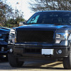 2009-2014 Ford F-150 Glossy Black ABS Mesh Grille