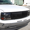 1999-2002 Chevrolet Silverado Matte Black ABS Vertical Grille