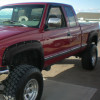 1988-1999 Chevrolet C/K Blazer/Jimmy/Suburban/Tahoe GMC Yukon Textured Rivet Style Fender Flares