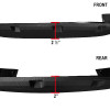 2011-2016 Ford F-250/F-350 SuperDuty Styleside Textured Rivet Style Fender Flares