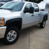 2007-2013 Chevrolet Silverado 1500/2500HD/3500HD Fleetside Longbed Smooth Factory OE Style Fender Flares