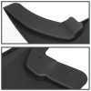 2009-2018 Dodge RAM 1500 / 2019-2021 Dodge RAM Classic / 2010-2018 RAM 2500 3500 Black ABS Front & Rear Mud Flap Splash Guards (Models with OEM Wheel Lip Moldings)