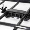 Universal Black Roof Rack Cargo Carrier w/ Extendable Luggage Hold Basket