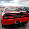 2008-2017 Dodge Challenger Black Primer ABS Demon Style Rear Spoiler