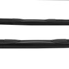 2015-2021 Ford F-150/F-250/F-350/F-450/F-550 Crew/SuperCrew Cab 3" Black Stainless Steel Side Step Nerf Bars