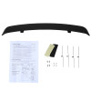 2005-2009 Ford Mustang Matte Black ABS Factory GT Style Rear Spoiler