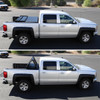 2007-2014 Chevrolet Silverado GMC Sierra 96" Long Bed Tri-Fold Tonneau Cover