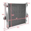 2003-2009 Dodge RAM 2500/3500 5.9L/6.7L Cummins Aluminum 2-Row Performance Radiator