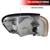 1995-2001 Subaru Impreza Corner Lights (Chrome Housing/Amber Smoke Lens)