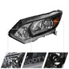 2016-2018 Honda HR-V Crystal Headlights w/ Amber Reflectors (Glossy Black Housing/Clear Lens)