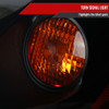 2005-2010 Pontiac G6 Projector Headlights w/ LED Light Strip (Black Housing/Smoke Lens)