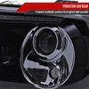 2007-2013 Toyota Tundra/ 2008-2017 Sequoia Single Halo Projector Headlights (Glossy Black Housing/Smoke Lens)