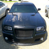 2005-2010 Chrysler 300 Projector Headlights w/ LED Light Strip (Glossy Black Housing/Smoke Lens)