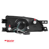 1995-2001 Subaru Impreza Retro Style Projector Headlights (Matte Black Housing/Clear Lens)