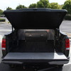 Universal 36" Heavy Duty Black Aluminum Underbody Truck Tool Box w/ T-Handle Latches, Locks, & Keys