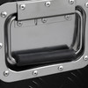 Universal 49" Heavy Duty Black Aluminum Truck Tool Box w/ Side Handles, Lock, & Keys