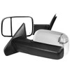 2002-2009 Dodge RAM Power Adjustable, Heated, & Manual Fold Chrome Towing Mirrors w/ LED Turn Signal & Puddle Lights