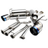 2003-2009 Nissan 350Z Coupe/Convertible T-304 Stainless Steel N1 Style Dual Catback Exhaust System w/ Burnt Tips