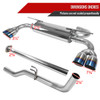 2009-2014 Hyundai Genesis Coupe 2.0T T-304 Stainless Steel Catback Exhaust System w/ Burnt Tip
