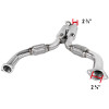 2009-2018 Nissan 370Z Dual Catback Exhaust System (Rolled Tip)