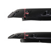 2009-2018 Dodge RAM 1500 / 2019-2021 Dodge RAM Classic Fleetside Smooth V2 Rivet Style Fender Flares