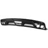 2015-2017 Ford Mustang Black Polypropylene GT350 Style Rear Diffuser w/ Dual Stainless Steel Muffler Tips