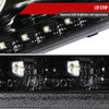 2002-2005 Ford Explorer Dual Halo Projector Headlights w/ LED Light Strip (Jet Black Housing/Clear Lens)