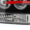 1993-1996 Jeep Grand Cherokee Dual Halo Projector Headlights (Matte Black Housing/Clear Lens)