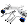 2010-2015 Chevrolet Camaro 3.6L V6 Stainless Steel Dual Catback Exhaust System (Burnt Tip)