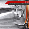 2007-2014 GMC Sierra Factory Style Headlights (Chrome Housing/Clear Lens)