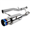 2002-2007 Subaru Impreza WRX STI 2.0L/2.5L T-304 Stainless Steel N1 Style Catback Exhaust System w/ Burnt Tip