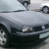 1999-2006 Volkswagen Golf Mk4 GTI/R32 Cabrio Factory Style Headlights (Matte Black Housing/Clear Lens)